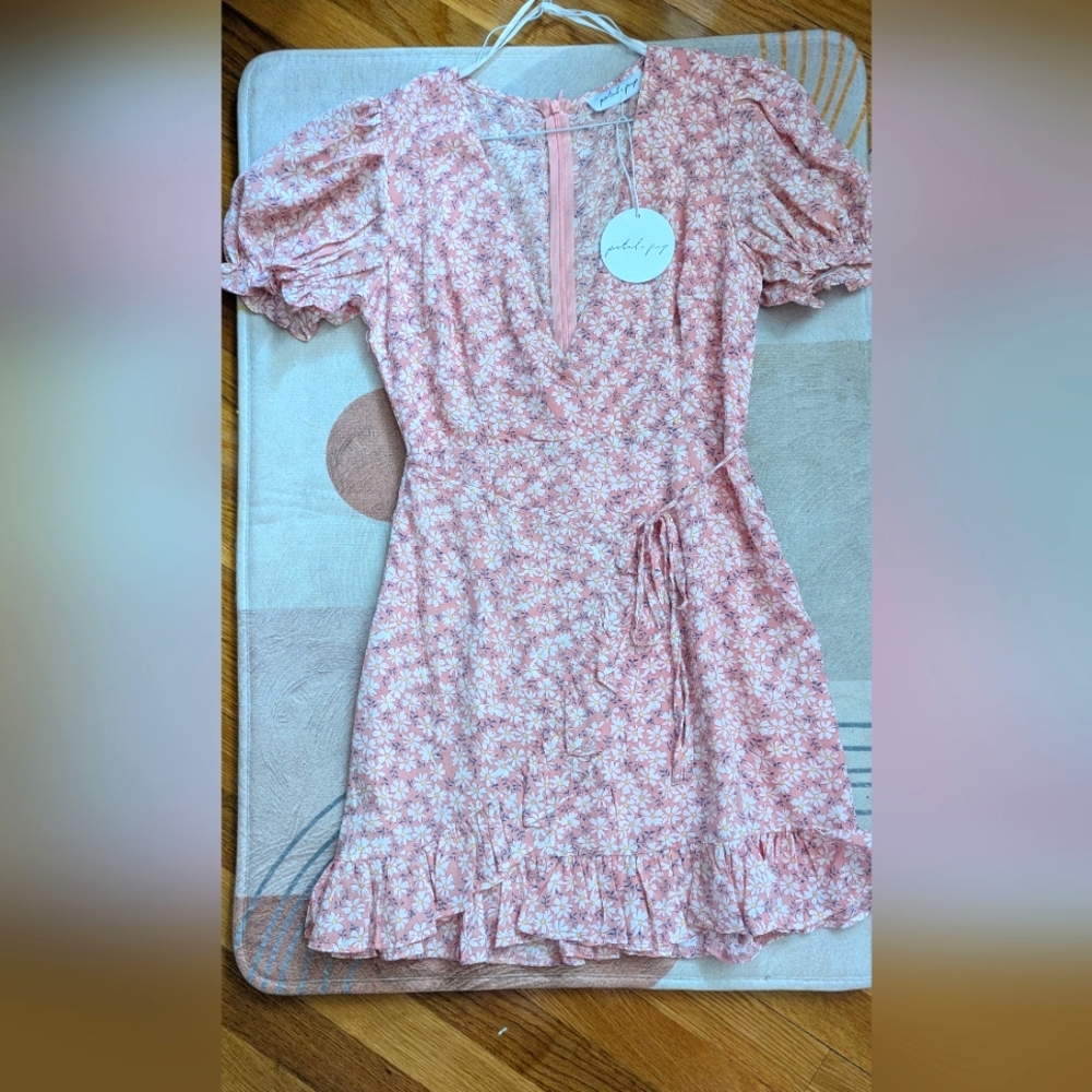 Petal & Pup Pink Floral Dress
